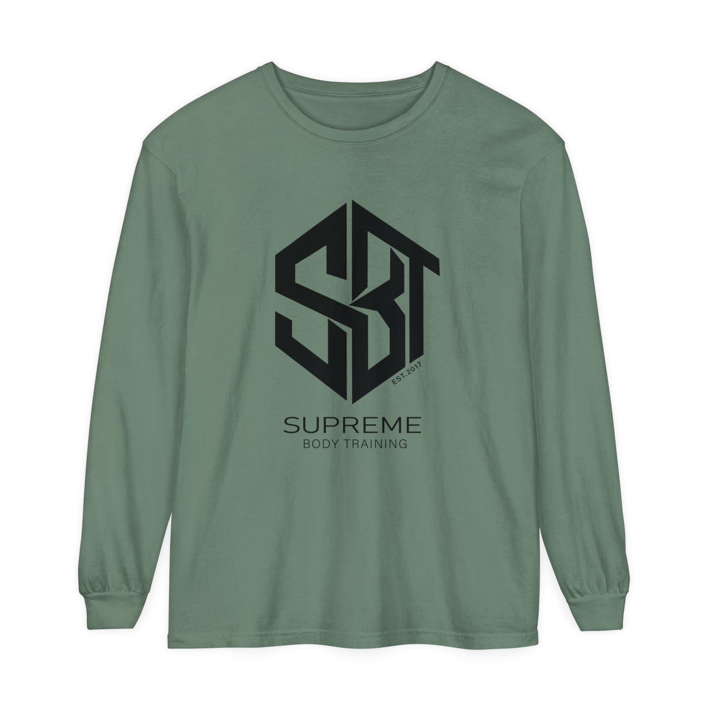 Unisex Garment-dyed Long Sleeve T-Shirt