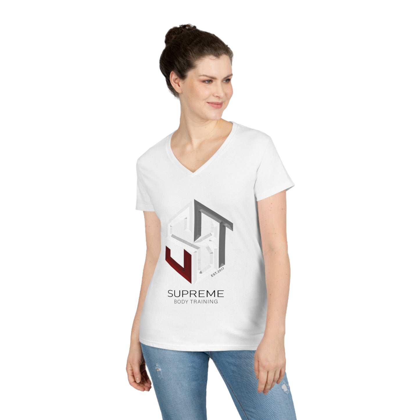 Ladies' V-Neck T-Shirt