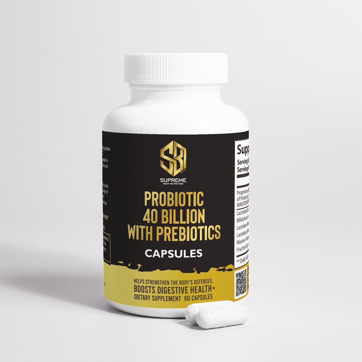 Probiotic 40 Billion with Prebiotics