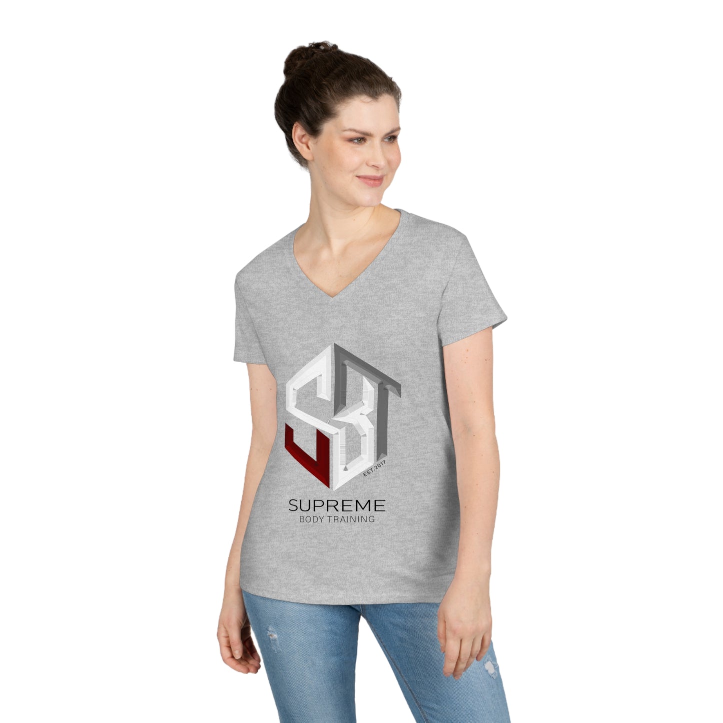 Ladies' V-Neck T-Shirt