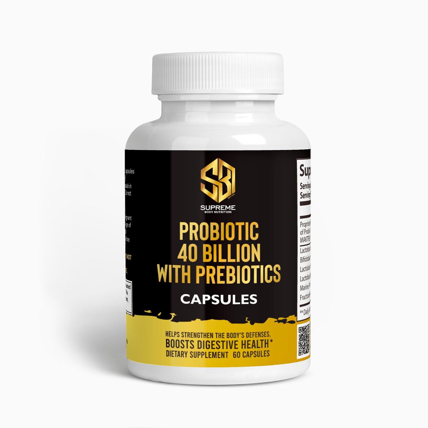 Probiotic 40 Billion with Prebiotics