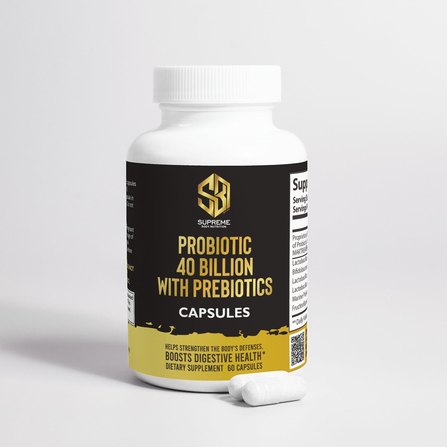 Probiotic 40 Billion with Prebiotics