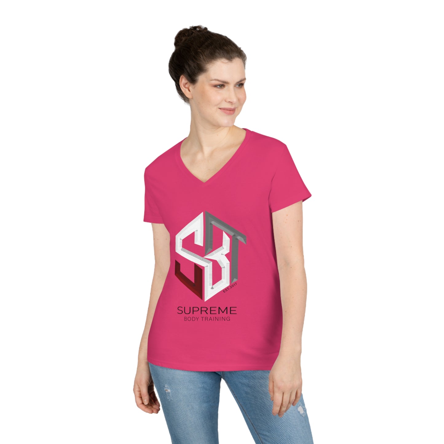 Ladies' V-Neck T-Shirt