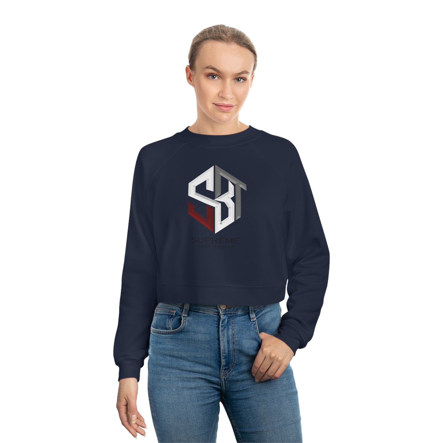 Women's Cropped Fleece Pullover