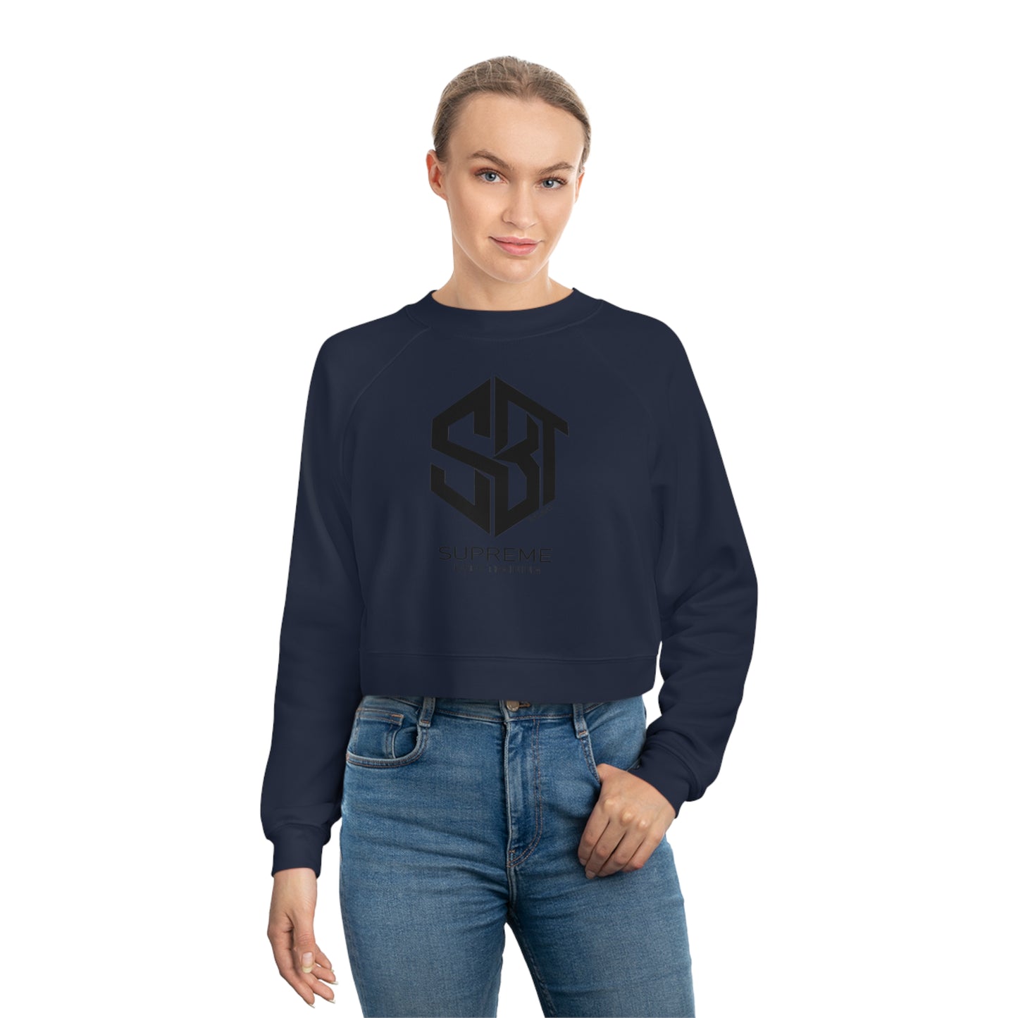 Women's Cropped Fleece Pullover