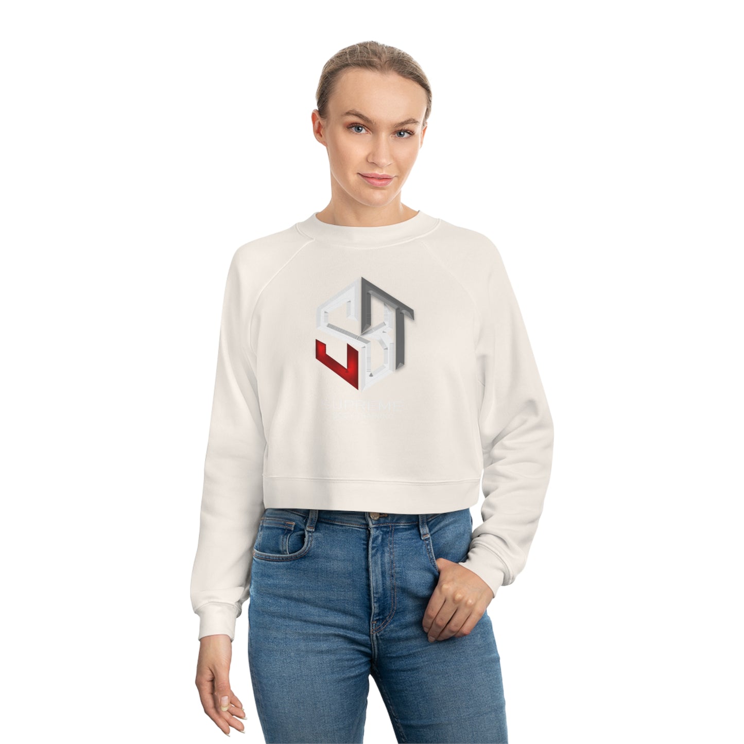 Women's Cropped Fleece Pullover