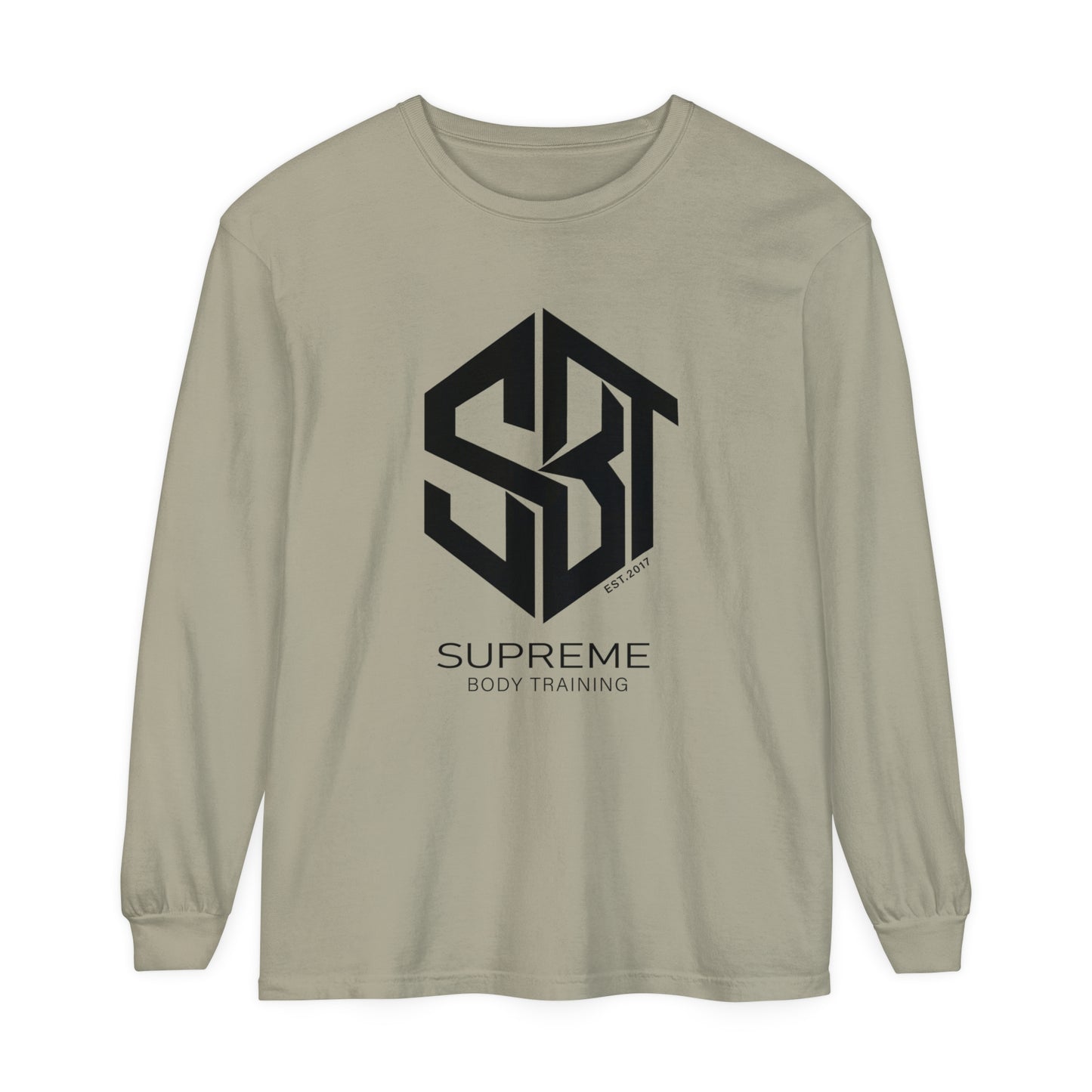 Unisex Garment-dyed Long Sleeve T-Shirt