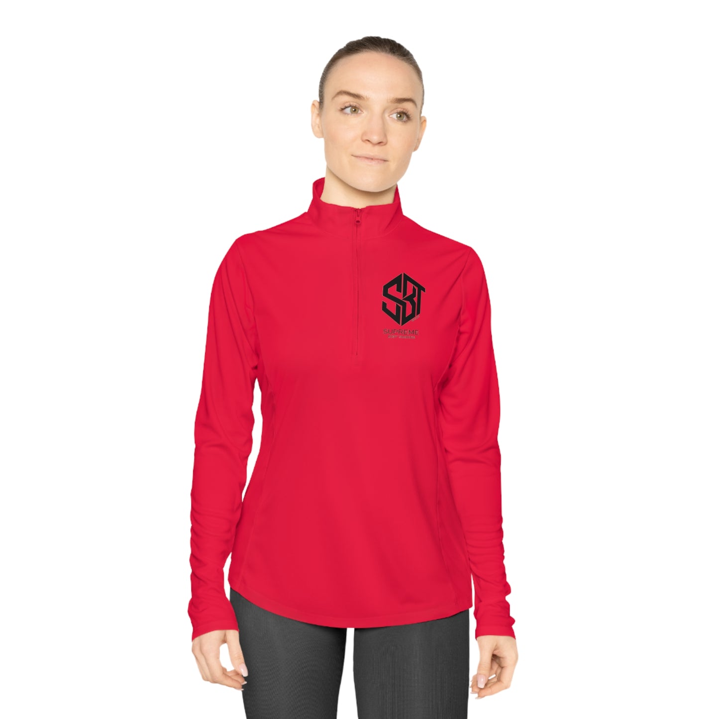 Ladies Quarter-Zip Pullover